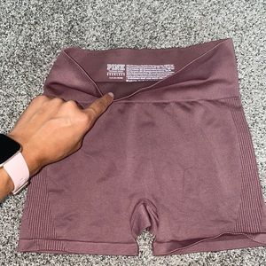 Pink Seamless Shorts